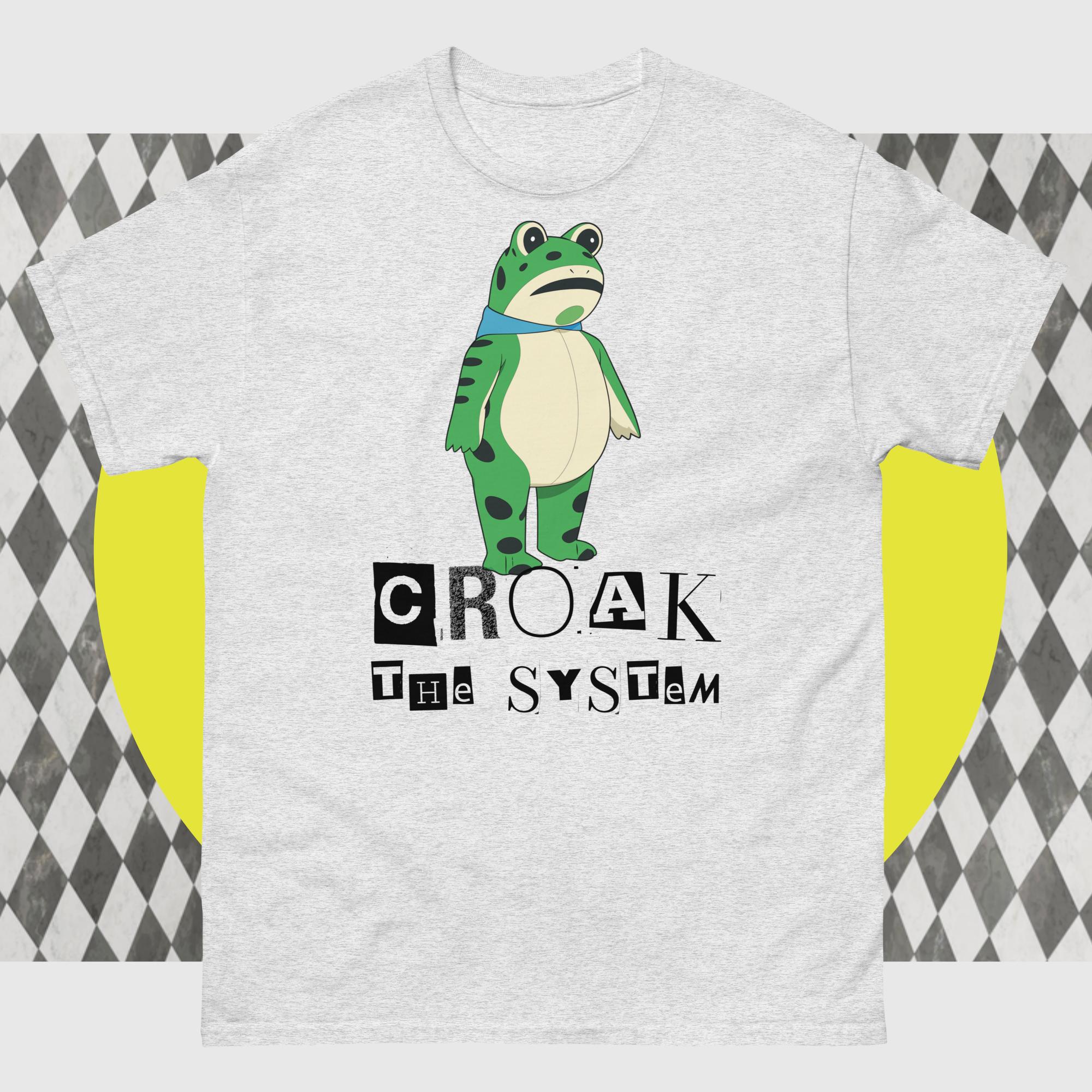Amphifa Rebel Frog T-Shirt - Croak The System | Light Colors - Image 5
