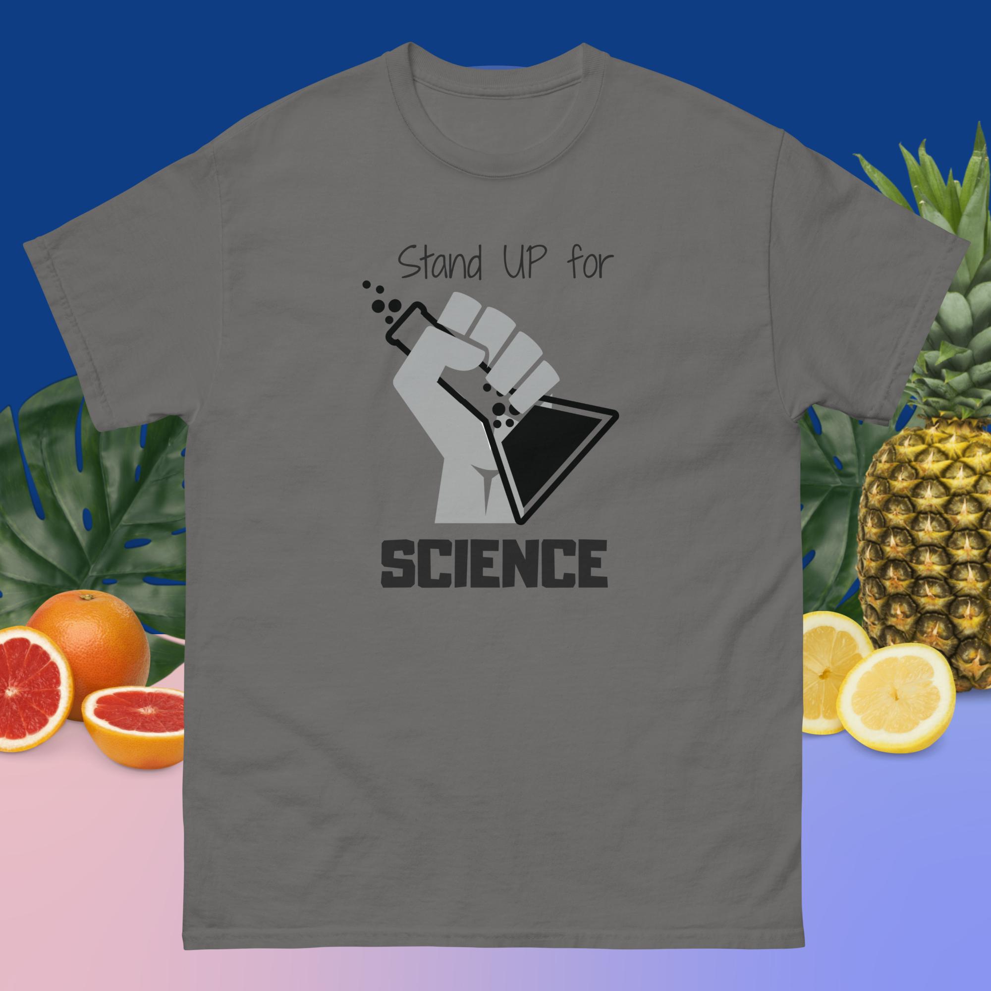 Science T-Shirt – Stand Up For Science | Light Colors - Image 8