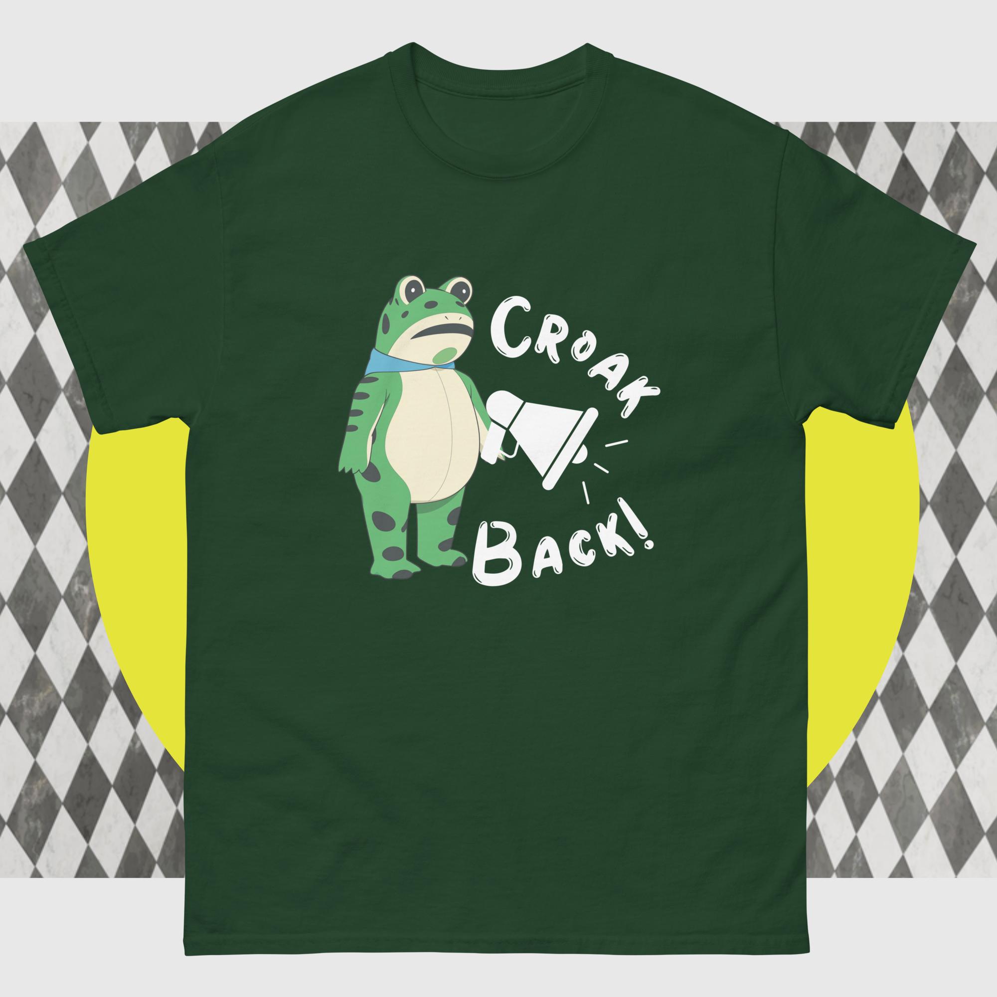 Amphifa Rebel Frog T-Shirt - Croak Back | Dark Colors - Image 12