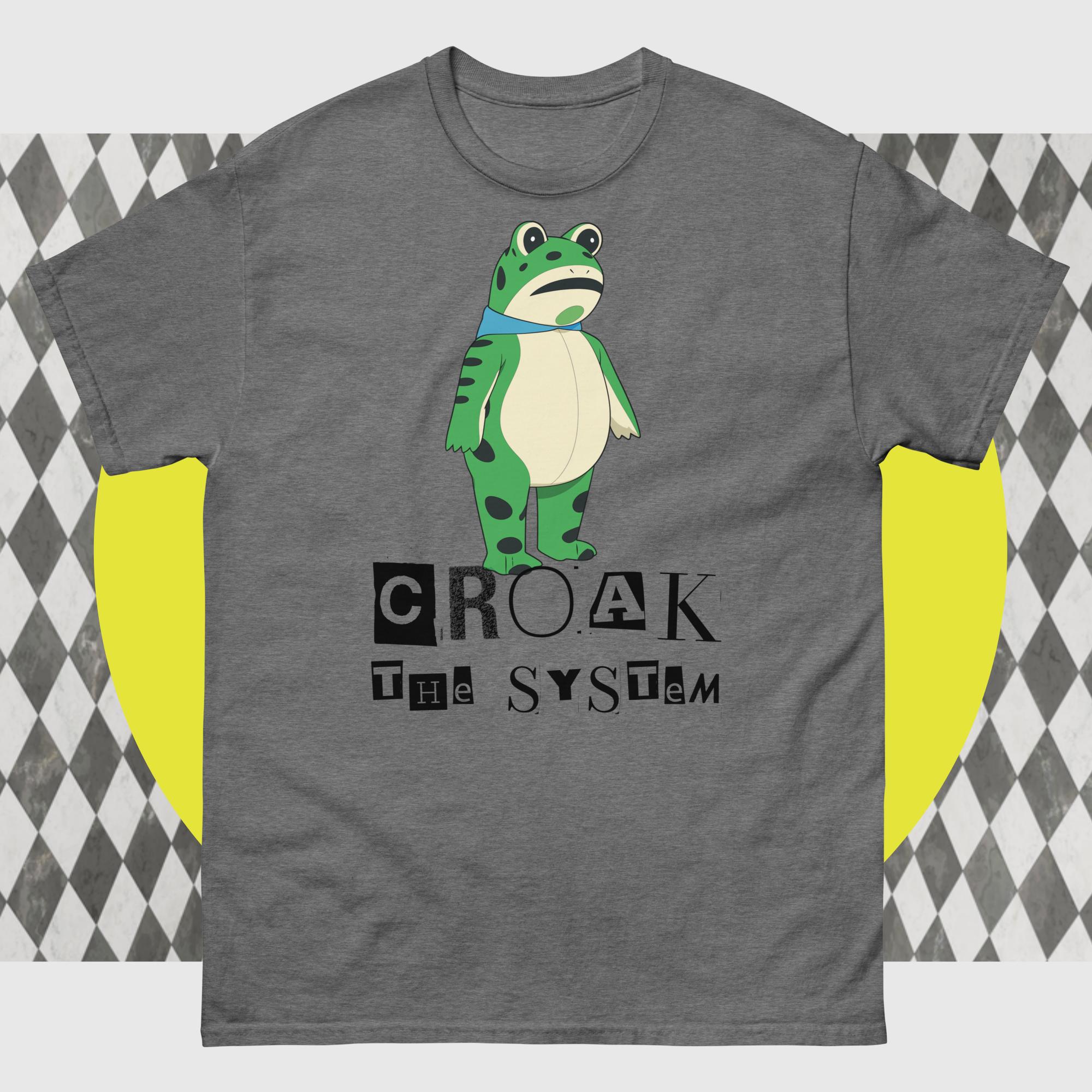 Amphifa Rebel Frog T-Shirt - Croak The System | Light Colors - Image 16