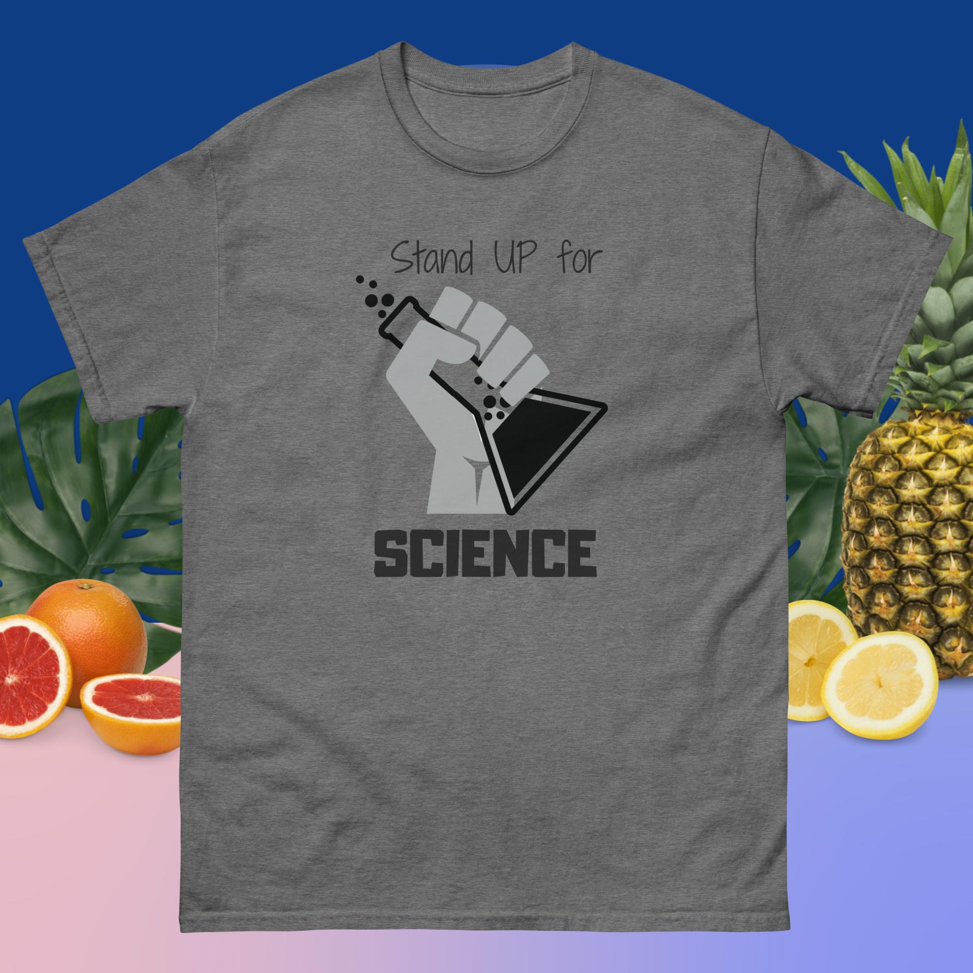 Science T-Shirt – Stand Up For Science | Light Colors - Image 16
