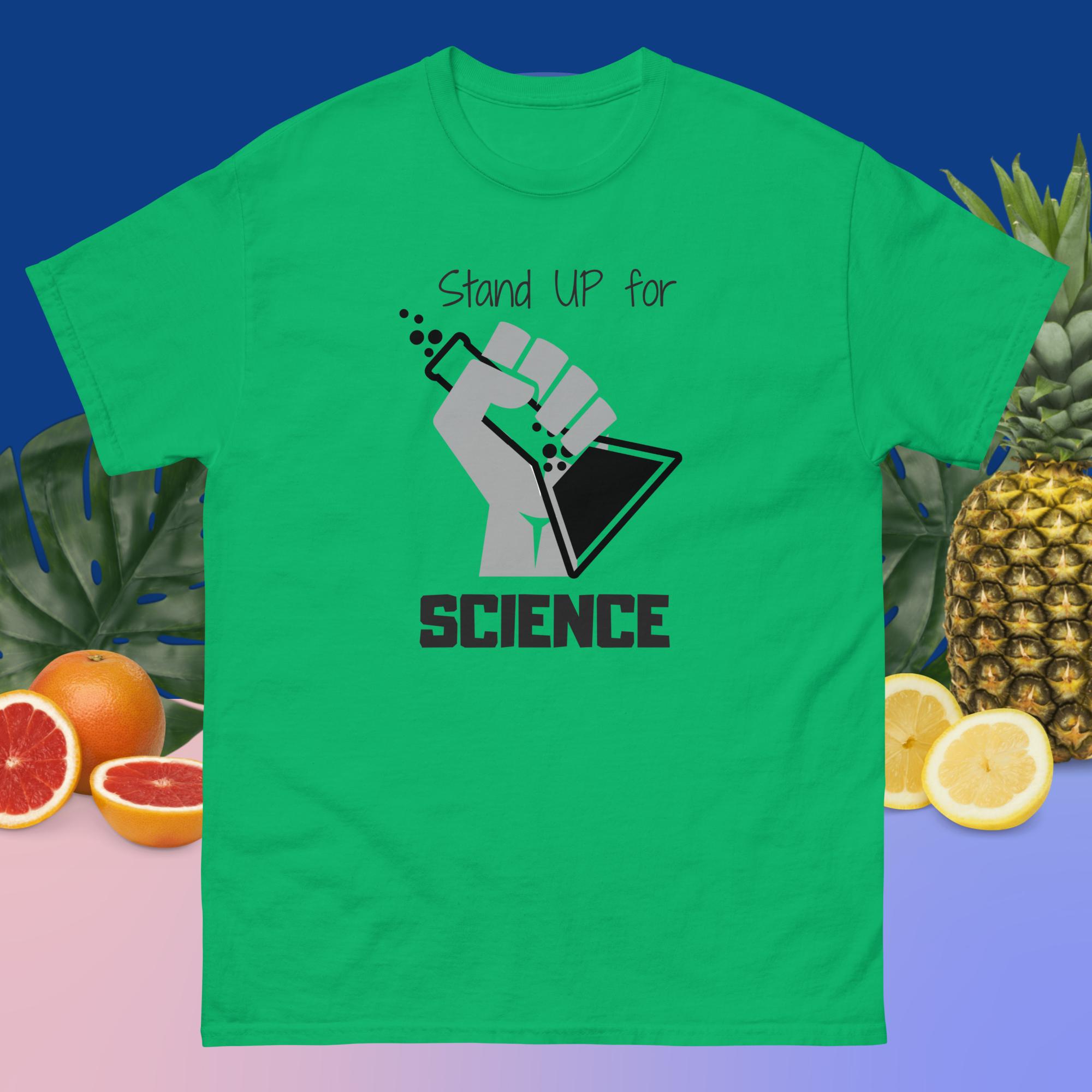 Science T-Shirt – Stand Up For Science | Light Colors - Image 11