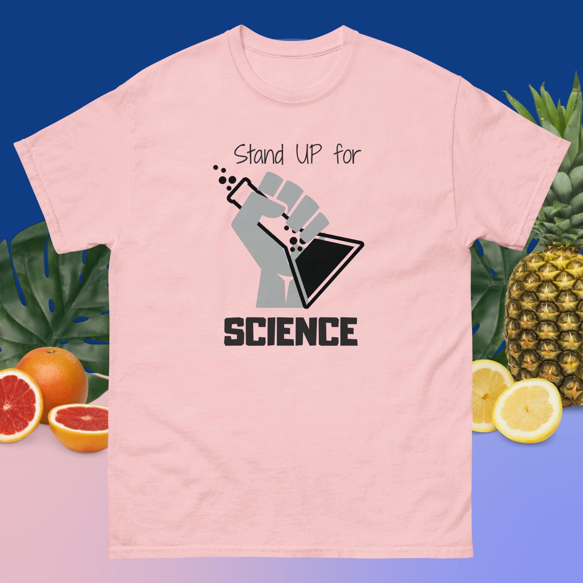 Science T-Shirt – Stand Up For Science | Light Colors - Image 2