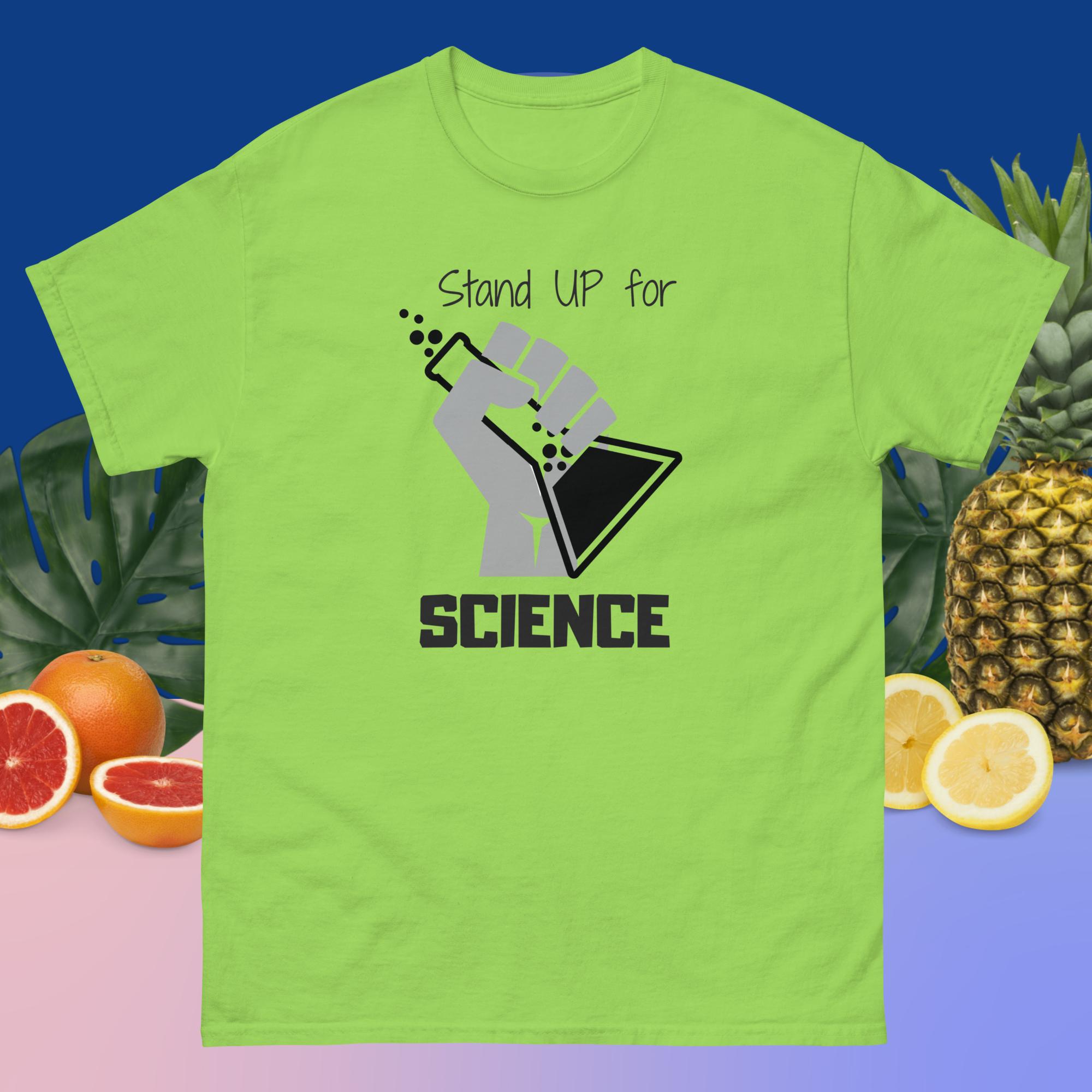 Science T-Shirt – Stand Up For Science | Light Colors - Image 12