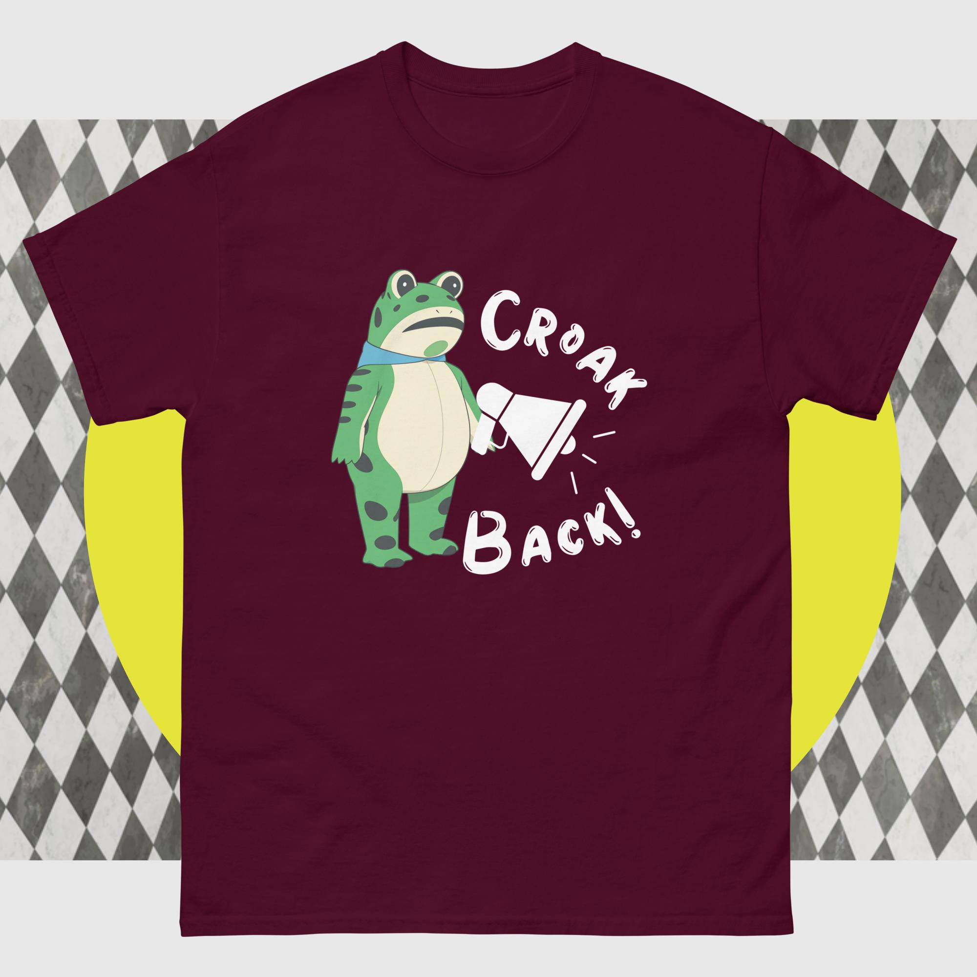 Amphifa Rebel Frog T-Shirt - Croak Back | Dark Colors - Image 4