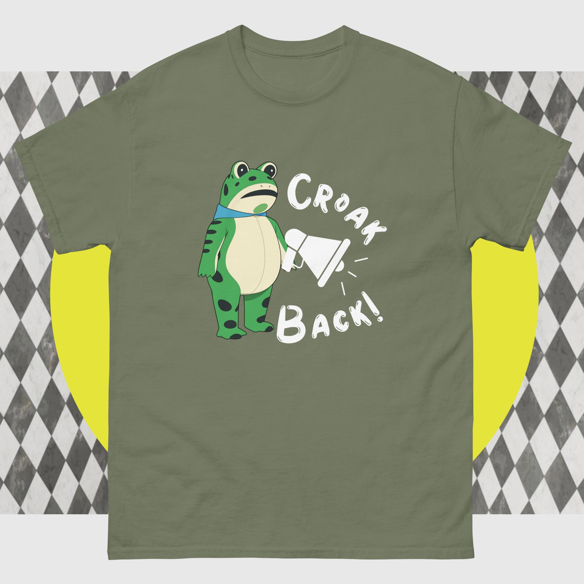 Amphifa Rebel Frog T-Shirt - Croak Back | Dark Colors - Image 9