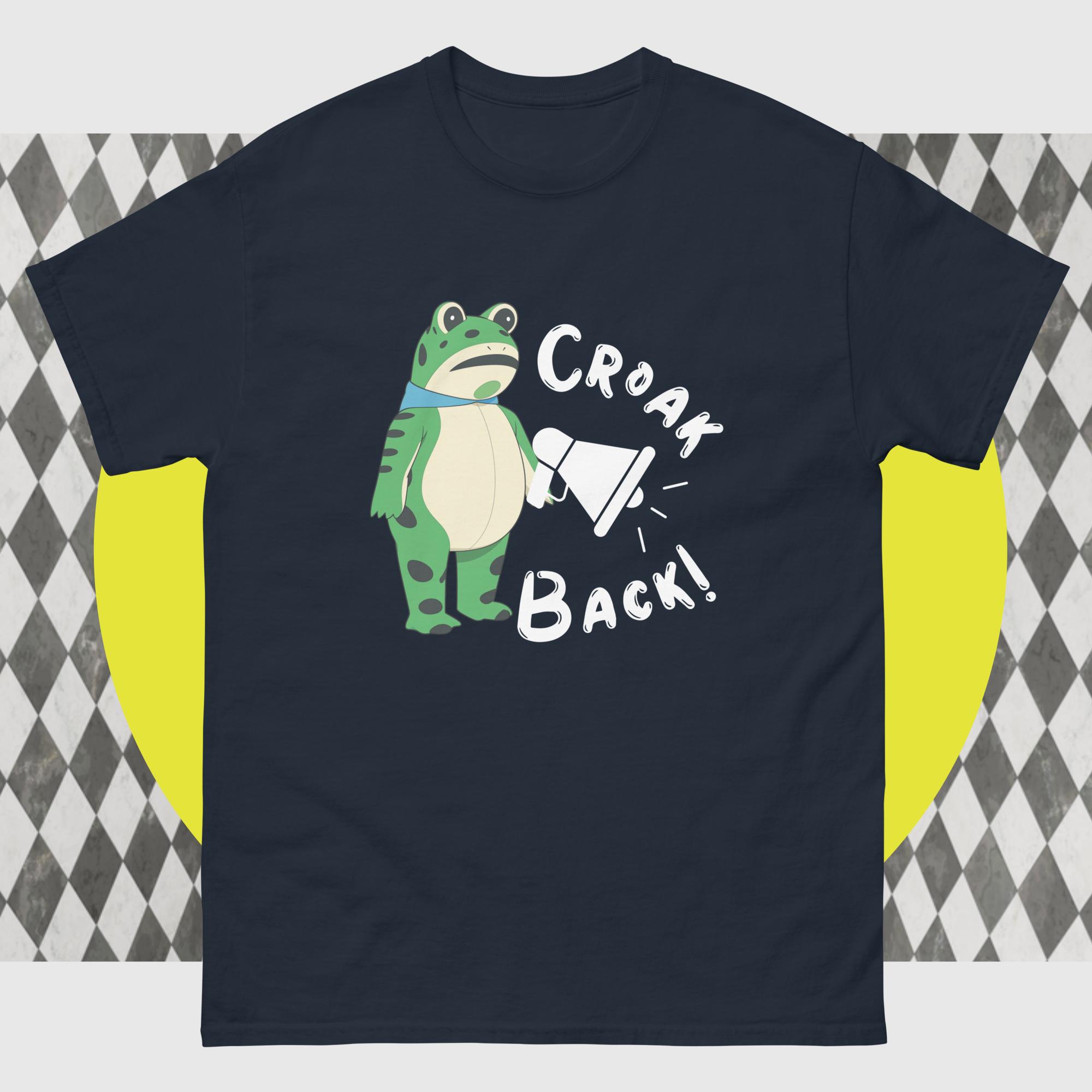 Amphifa Rebel Frog T-Shirt - Croak Back | Dark Colors - Image 2
