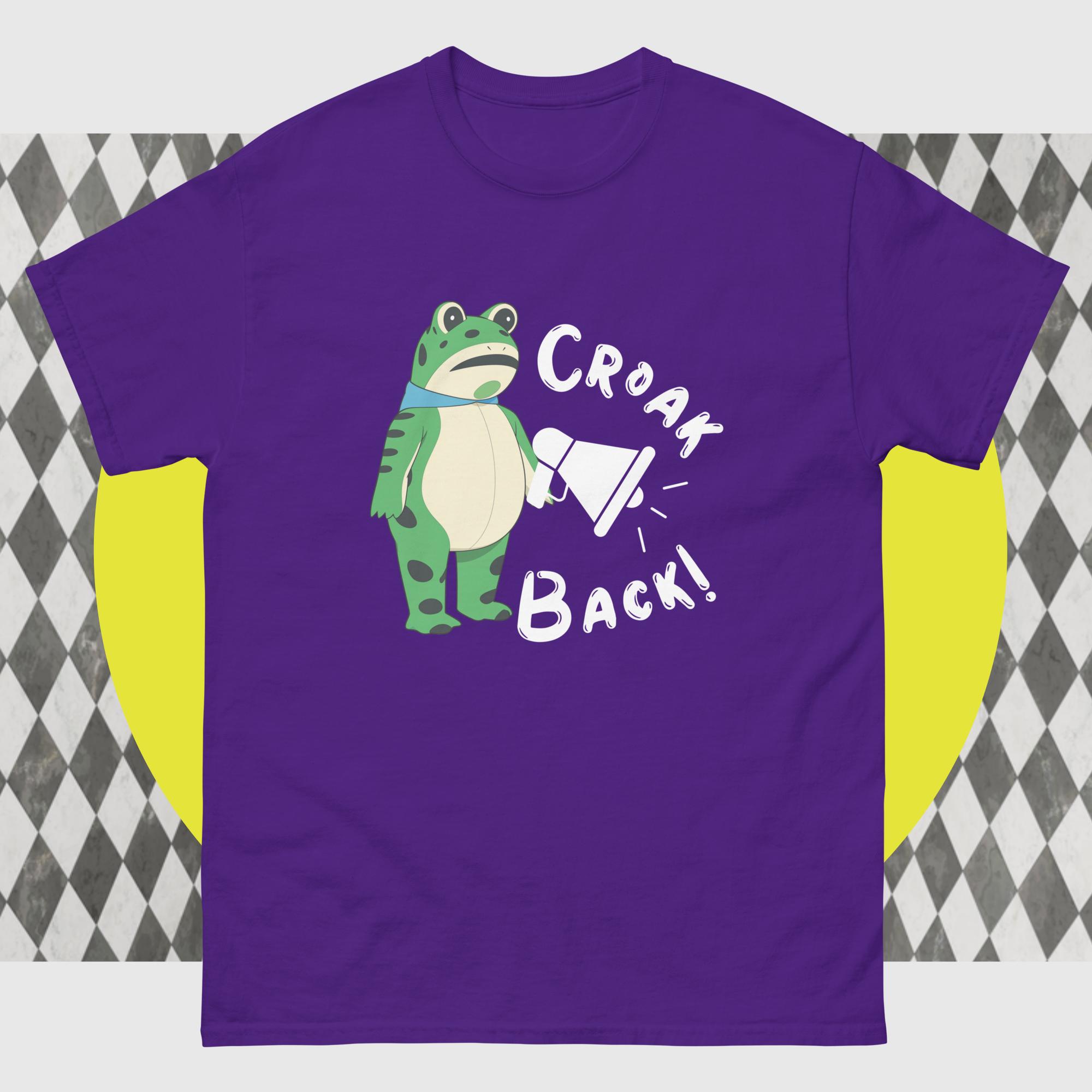 Amphifa Rebel Frog T-Shirt - Croak Back | Dark Colors - Image 10
