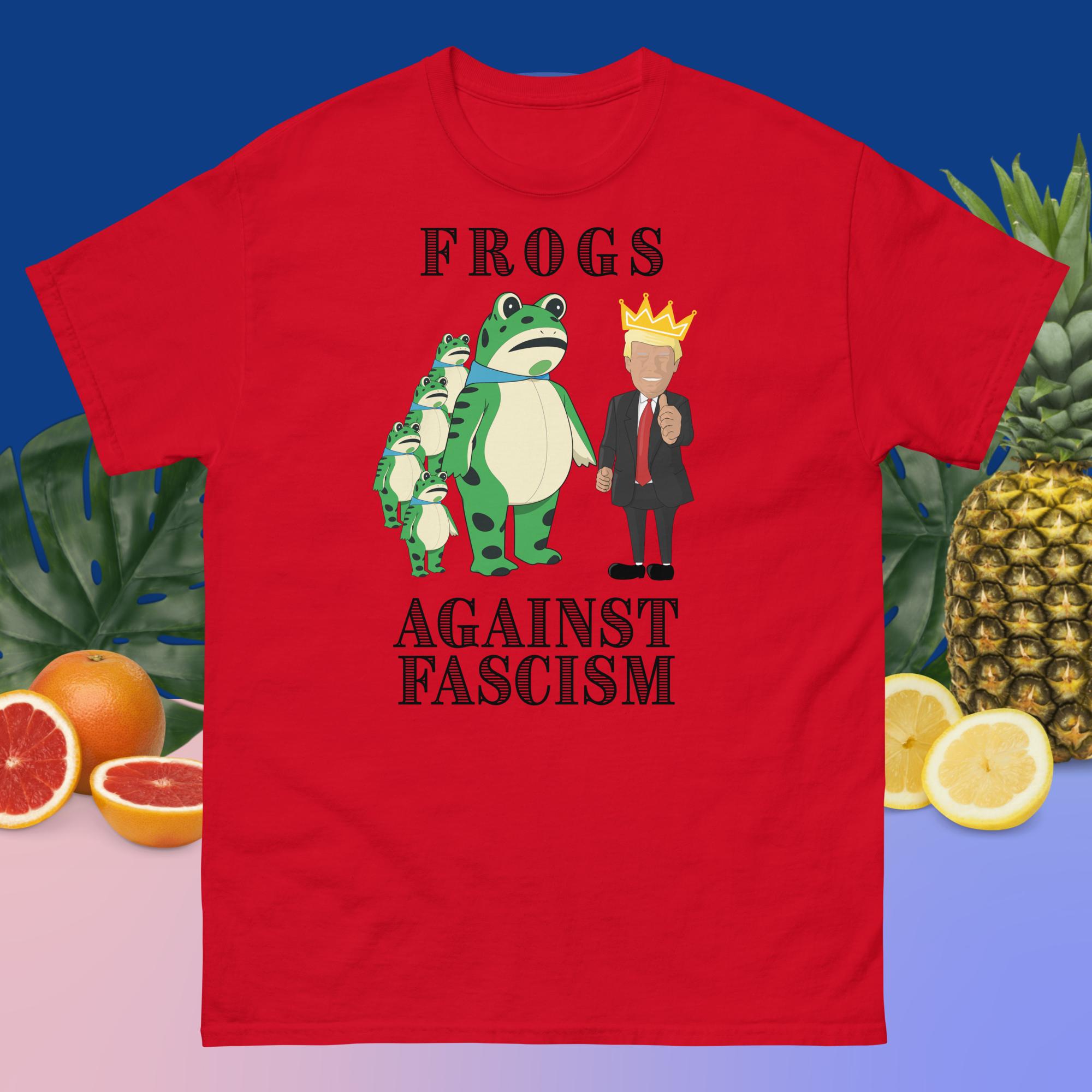 Amphifa Rebel Frog T-Shirt - Frogs Against Fascism - Image 2