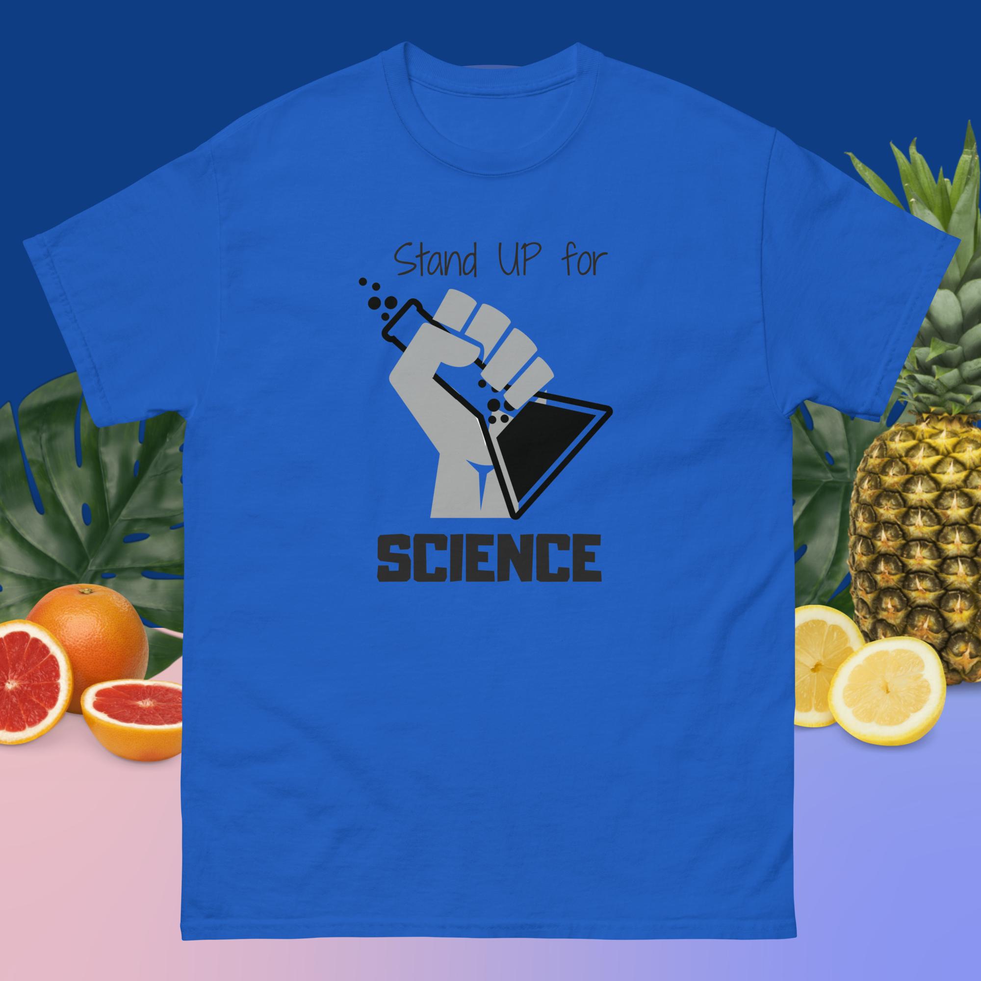Science T-Shirt – Stand Up For Science | Light Colors - Image 7