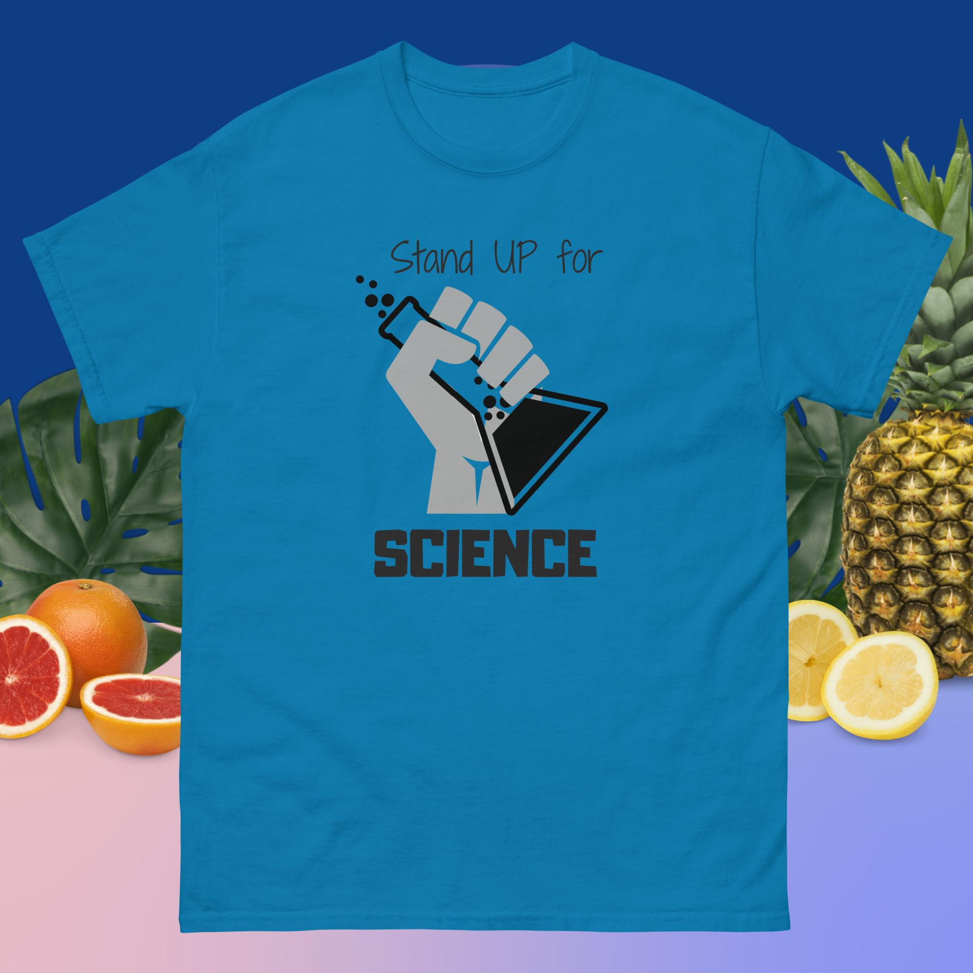 Science T-Shirt – Stand Up For Science | Light Colors - Image 14