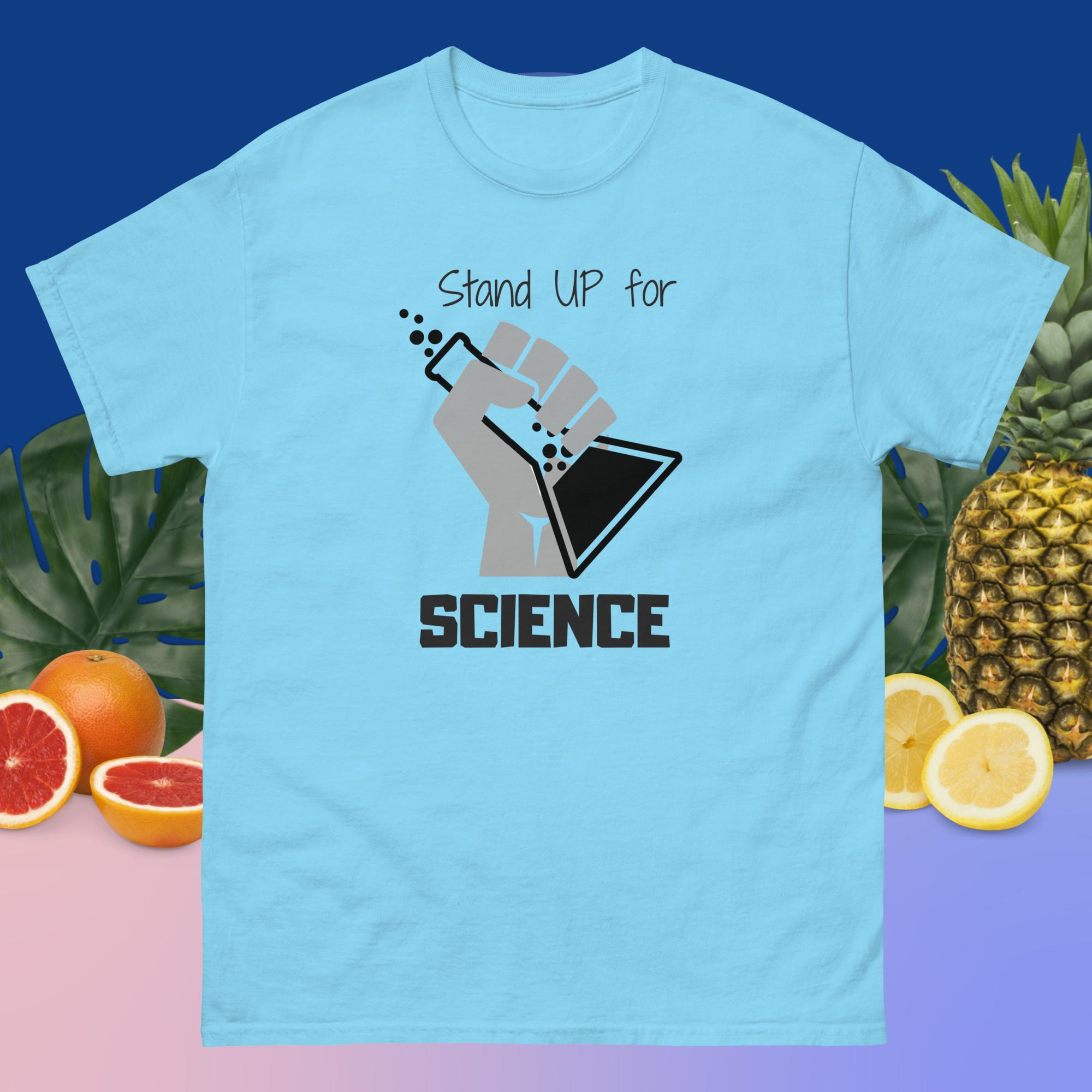 Science T-Shirt – Stand Up For Science | Light Colors - Image 6