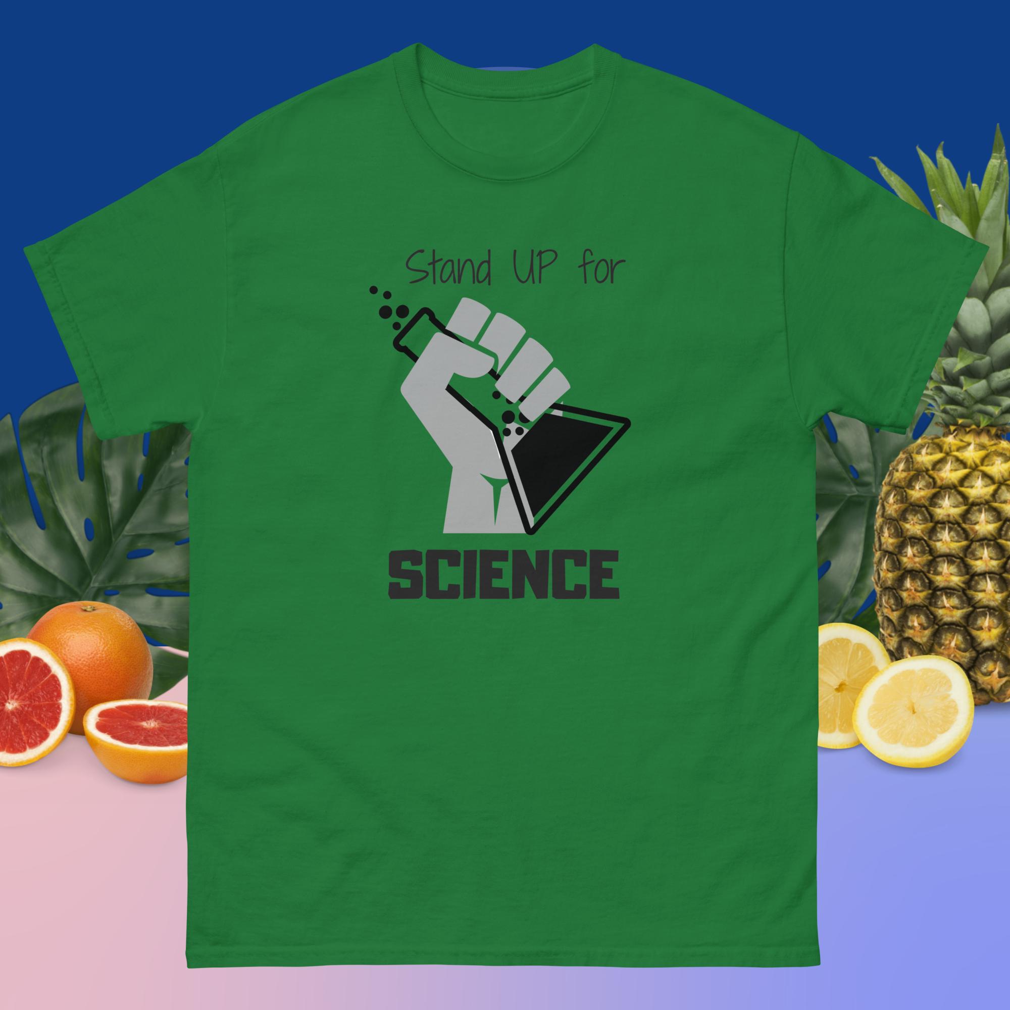 Science T-Shirt – Stand Up For Science | Light Colors - Image 15