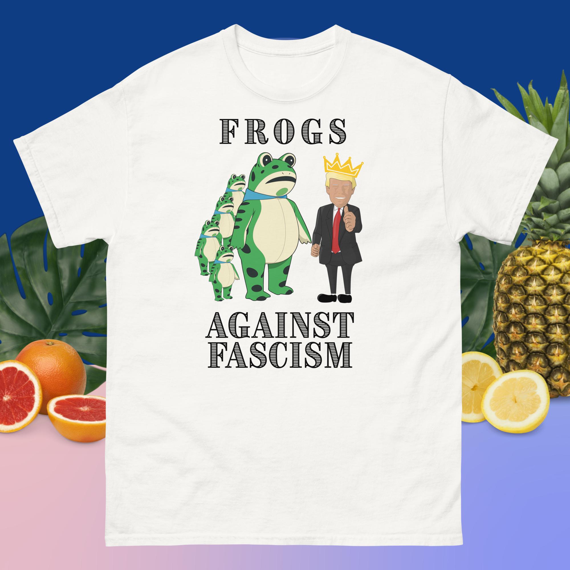 Amphifa Rebel Frog T-Shirt - Frogs Against Fascism